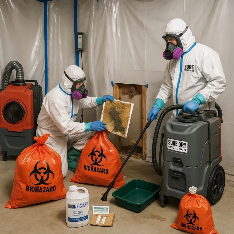 Contaminated Water Handling Protocols process in Sparta, TN