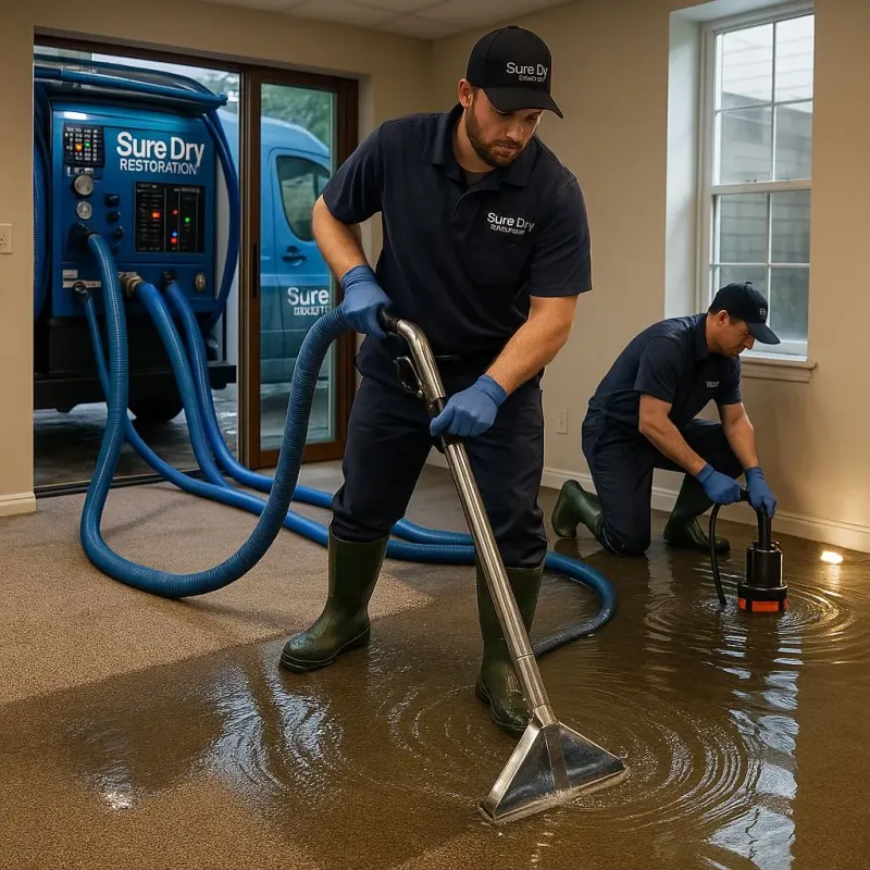Water Extraction and Removal process in Sparta, TN
